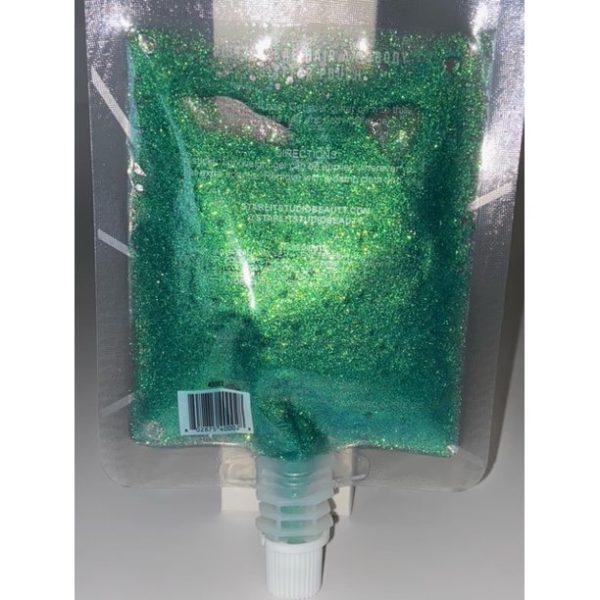 Box of 3 - Aqua Glitter Bae Hair & Body Glitter Gel Pouches