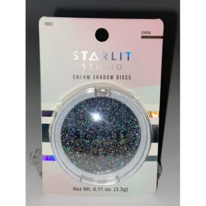 Pack of 2 - Chara (black / silver) Cream Eye Shadow Discs