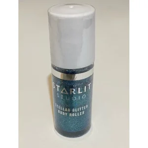 Case of 3 bottles - "Deep End" Blue Stellar Glitter Multipurpose Body Rollers