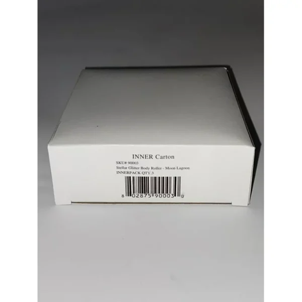 box of 3, (green) Stellar Glitter Body Rollers