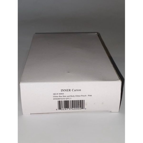 Box of 3 - Pink - Glitter Bae Hair and Body Glitter Pouches
