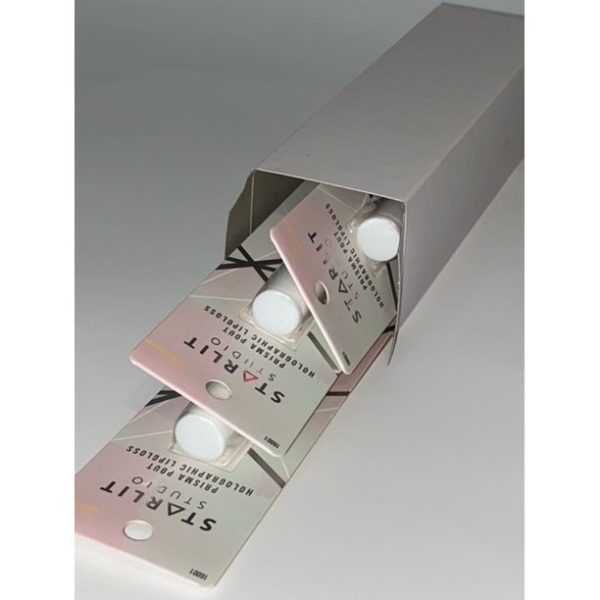 Box of 3, Prisma Pout Holographic (GOLD) Lip Gloss - "Daybreak" - Image 3