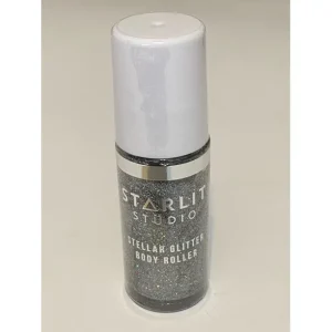Case of 3 bottles, Silver Body Glitter, Multi-Use Rollers