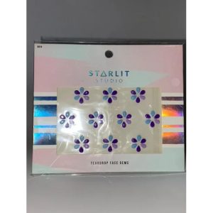 Pack of 3 - Temporary Teardop Face Gems